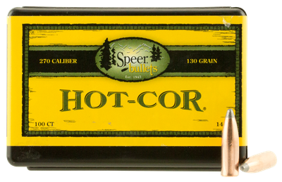 Speer Ammo Hot-cor, Speer 1459 Bull .277 130 Sptzr     100
