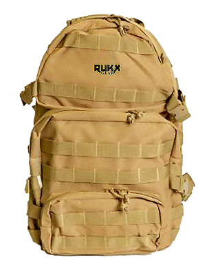 Rukx Gear Tactical, Rukx Atict3dt   Tact 3 Day Backpack Tan