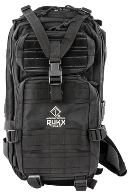 Rukx Gear Tactical, Rukx Atict1db   Tact 1 Day Backpack Blk