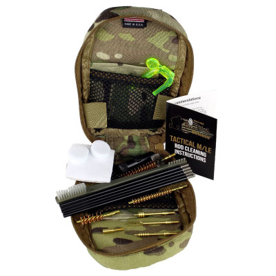 Pro-Shot Tactical Pouch Rob Cleaning System for 5.56mm, .223 and 9mm Calibers Multi-Cam