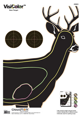 Champion Targets Visicolor, Champ 45823 Visicolor Tgt Deer      10
