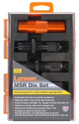 Lyman Msr, Lym 7690102 Msr Die Set 6 8 Rem Special