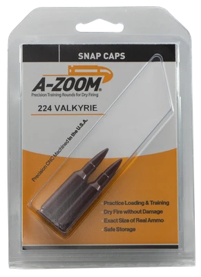 A-zoom Strikercap, Azoom 12401 Snap Cap 224 Valk 2pk