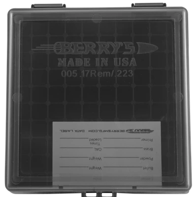 Berrys 005, Berrys 11664    005 Ammo Box  223/556 100rd Smk/bk