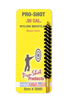 Pro-shot Nylon Bore Brush, Proshot 30nr     Rfl Nylon Brush 30cal