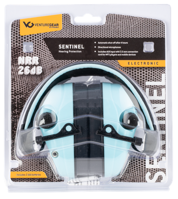 Pyramex Venture Gear, Pyra Vgpme26    Sentinel Elec Muff Nrr26 Blue