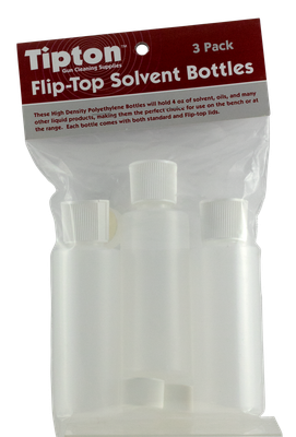 Tipton Flip Top, Tipton 197624  Fliptop Sol Bottles 3pk