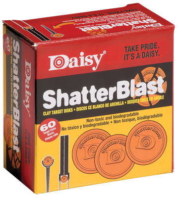 Daisy Shatterblast, Daisy 990873-406 Shatrblst Clay Tgt 60