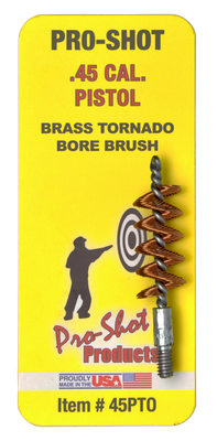 Pro-shot Tornado, Proshot 45pto     .45cal Pstl Tornado Bore Brush