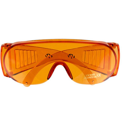 Walker Game Ear Full Coverage Shooting Glasses Wraparound 99% UV Protection Polycarbonate Amber