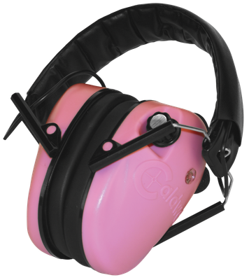 Caldwell E-Max Low Profile Electric Hearing Protection Pink