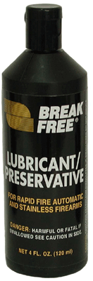 Break-free Lubricant/ - Preservative 4oz. Bottle