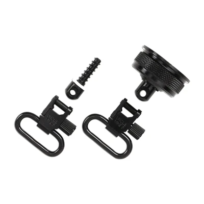Uncle Mikes Swivels QD REM 870 1in Ext Ratchet Cap Set Blued