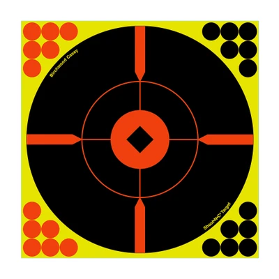 Birchwood Casey Shoot-N-C Round Ch Bullseye Target 5-12. .