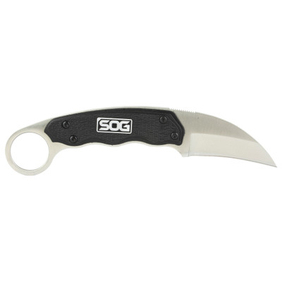SOG Gambit Sheepsfoot Satin Green Handle