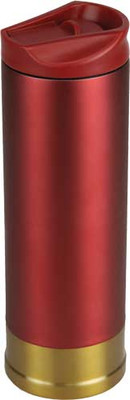 Rivers Edge 18oz Shot Shell - Travel Mug Red/copper