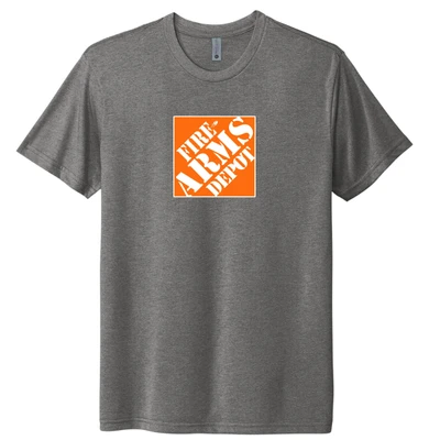 FIREARMS DEPOT SHIRT HD LOGO GREY