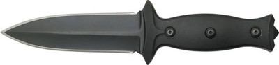 Abkt Elite Boot Knife 3.5" - Blade W/ Metal & Nylon Clips
