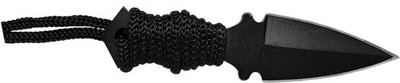 Abkt Covert Ops Neck Knife - 1 1/4" Blade W/ Cord & Sheath