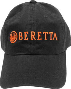 Beretta Cap Beretta Logo - Cotton Twill Charcoal Grey