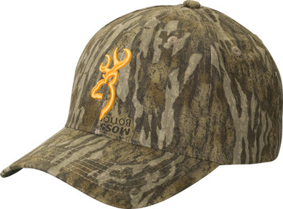 Bg Rimfire Cap Buck Mark Logo - Mobland Hook And Loop Back