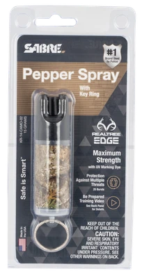 Sabre Camo Key Ring In Small Clam