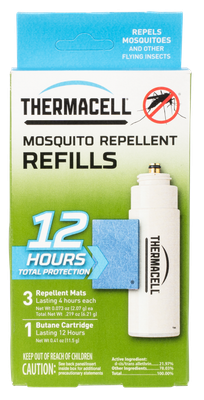 Thermacell Repellent Refill, Ther R1     Refill Single 3rep/1butane