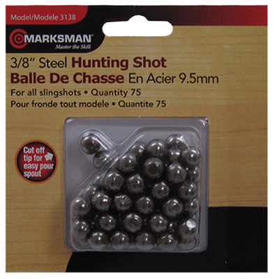 Marksman Slingshot, Mrk 3138  3/8in Steel Shot          75