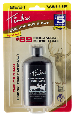 Tinks #69, Tinks W6202   #69 Doe-in-rut Lure 4oz