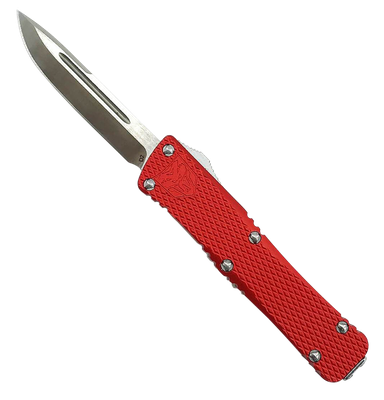 Cobra Tec Knives Llc Mini Mamba, Cobra Mkrmdns       Mini Knurled Red Mamba Drop