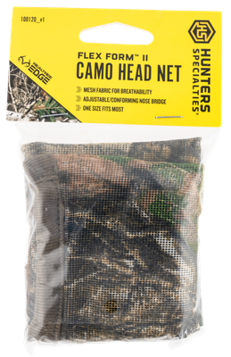Hunters Specialties Flex Form Ii, Hs 100120 Headnet Realtree Edge