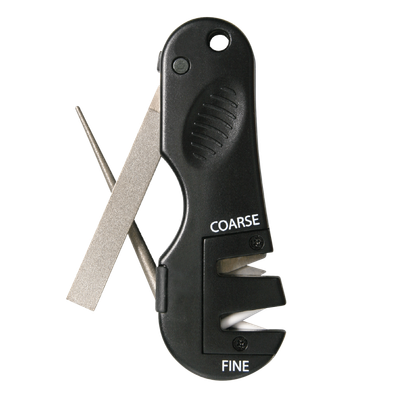 Accusharp Knife And Tool Sharpener, Fpi 029c  Accusharp 4n1 Knife/tool Sharpener Blk