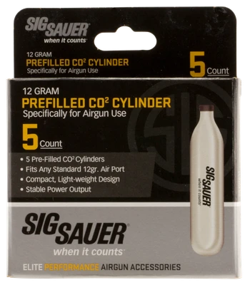 Sig Sauer Airguns Co2, Sig Ac-12-5 Co2 Air 12gr           5pk