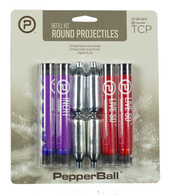 Uts/pepperball Tcp Round Projectile Refill Kit, Uts 970-01-0215 Tcp Round Projectile Refill Kit