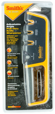 Smiths Adjustable Manual Knife Sharpener Gray-Yellow