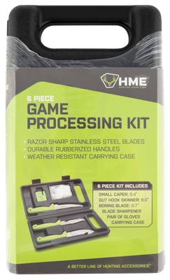 HME 6 Pc Hunting Dressing Kit