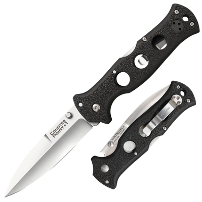 Cold Steel Counter Point Folder 4.0 in Plain GFN Handle