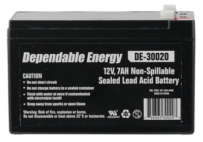 American Hunter DE1270DC 12v 7AH Rechargeable Battery