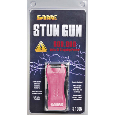 Sabre Mini Stun 600,000 Volts Pink