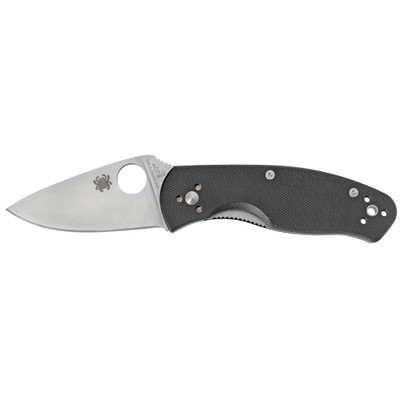 Spyderco Persistence Folder 2.75 in Plain Black G-10 Handle