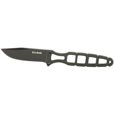 Kbar Skeleton Knife 2.5" Pln Blk