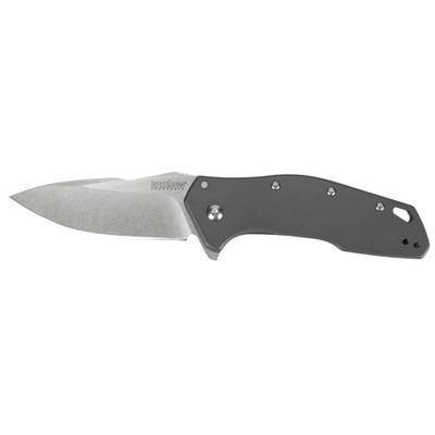 Kershaw Eris Assisted 3.0 in Stonewash Plain SS Handle