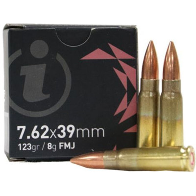 Igman 7.62X39MM, 123gr, FMJ - 15 Rounds [MPN: IGMAN7.62]