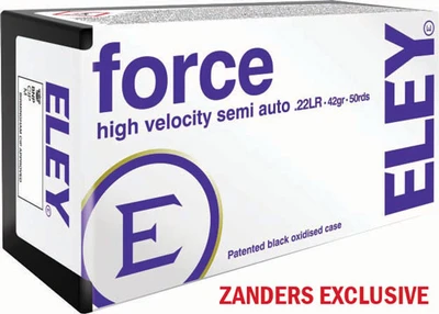 Eley Force .22 LR, 42gr, LRN - 50 rounds [MPN: 2400]