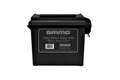 Igman 7.62X39MM, 122gr, FMJ - 250 Rounds [MPN: 762X39122FMJB250]