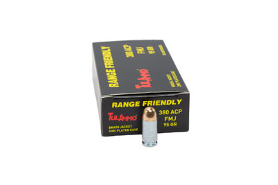 Tulammo .380 ACP, 95gr, FMJ - 50 Rounds
