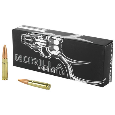 Gorilla Ammo Pig Punisher .300 AAC BLACKOUT, 115gr, Copper - 20 Rounds [MPN: GA300115PIG]