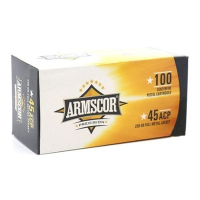 Armscor Precision .45 ACP, 230gr, FMJ - 100 Rounds (480601550443)