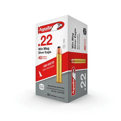 Texas Armament & Technology Brass Case .22 MAG, 40gr, SJ - 50 Rounds [MPN: 1B222401]