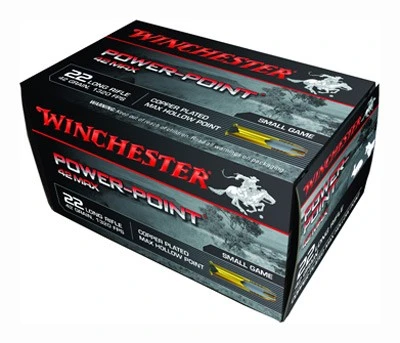 Winchester Power Point Max .22 LR, 42gr, CPHP - 50 Rounds [MPN: PP22LRH42]